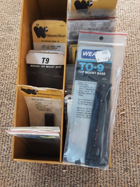 WEAVER TOP MOUNT SCOPE BASES 45 TOTAL Carousel 1