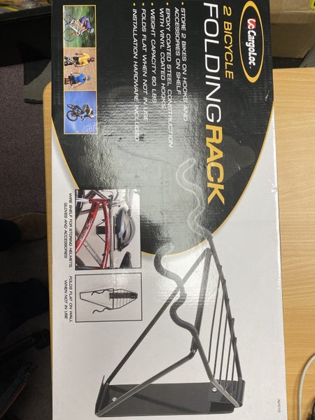 Bicycle Folding Rack - Holds 2 Bikes #32519 Cargoloc Carousel 1