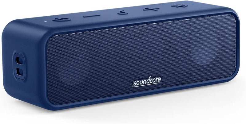 Anker SoundCore 3 BassUp Wireless Speaker - Blue Carousel 1