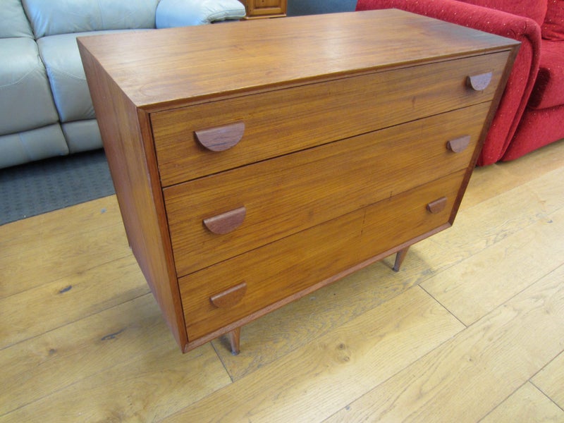 Mid Century 3 Drawer Lowboy Carousel 1
