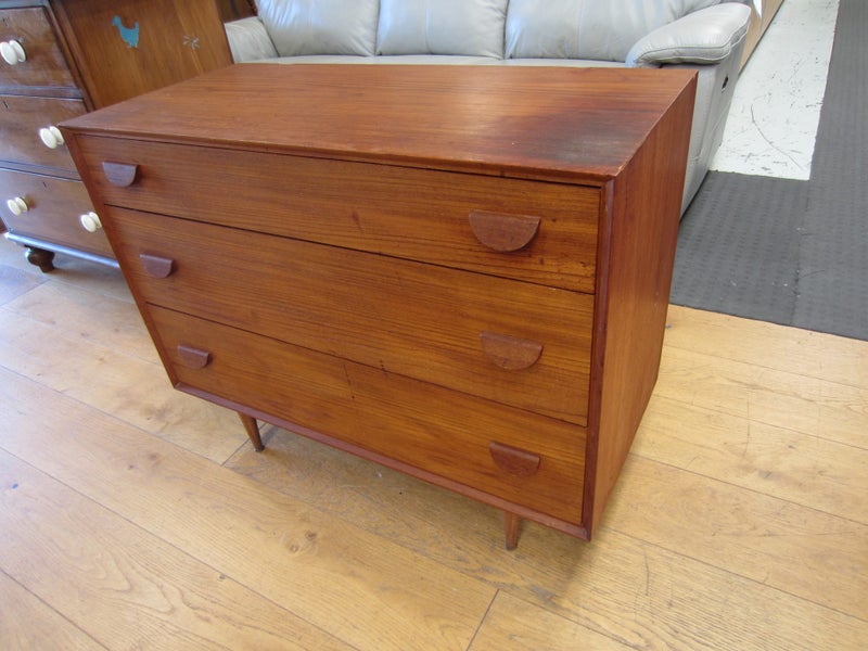 Mid Century 3 Drawer Lowboy Carousel 2