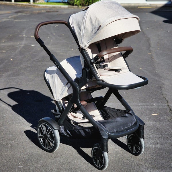 NUNA Demi Next Stroller with Sibling Seat - Biscotti628543221905931120