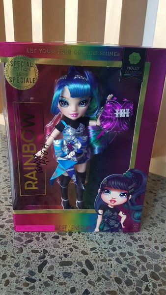 Stunning Rainbow Junior High Holly De'vious Boxed Doll Carousel 1