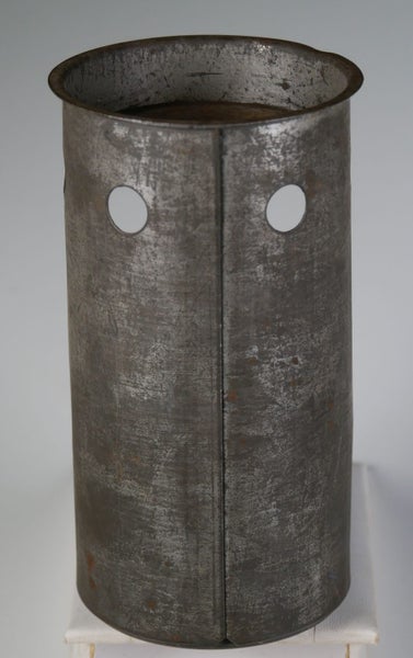 Antique WW1 Period Tin Lamp / Food & Water Stove Carousel 2
