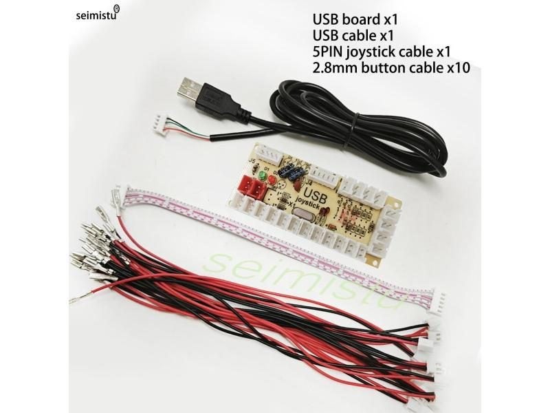 DIY Arcade Usb Zero Delay Encoder PC To Joystick Arcade Circuit Board Control Carousel 1