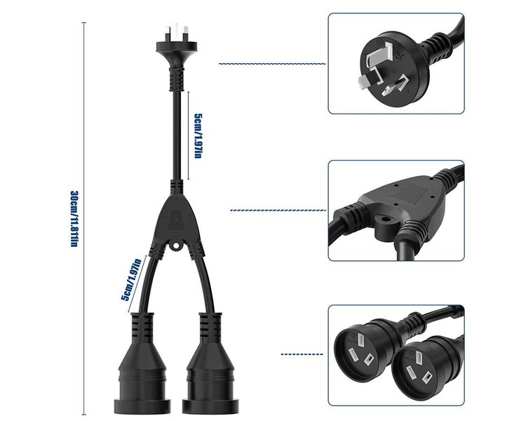 Power Extension Cable - (NZ Clearance) Carousel 7