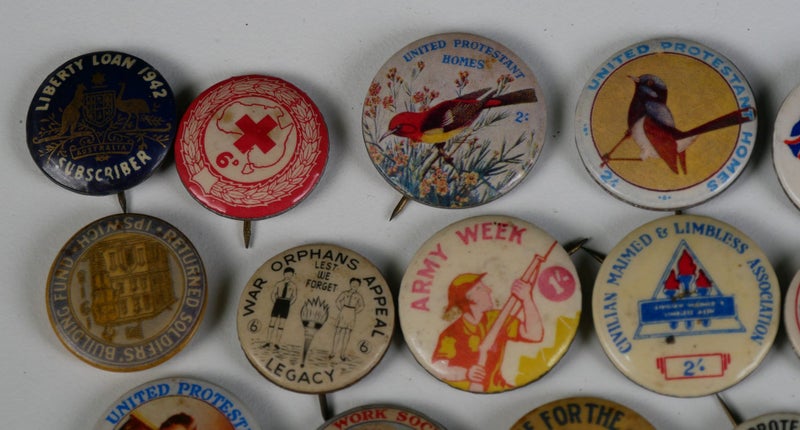 Large Collection of Vintage Australian Charity / Appeal Pins Carousel 6