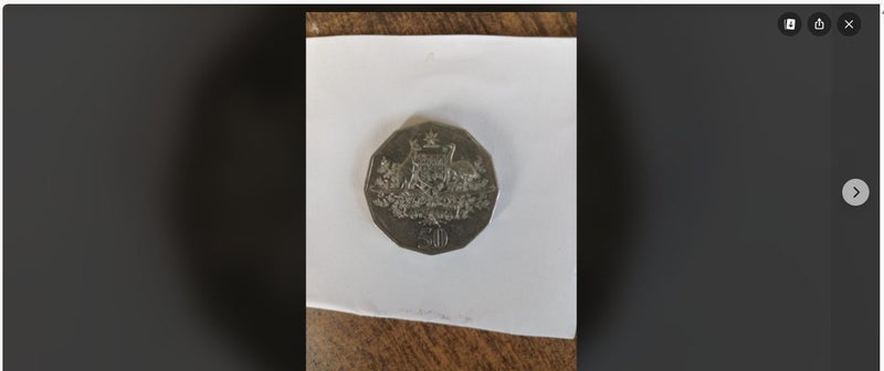 Rare Australian coin Carousel 1