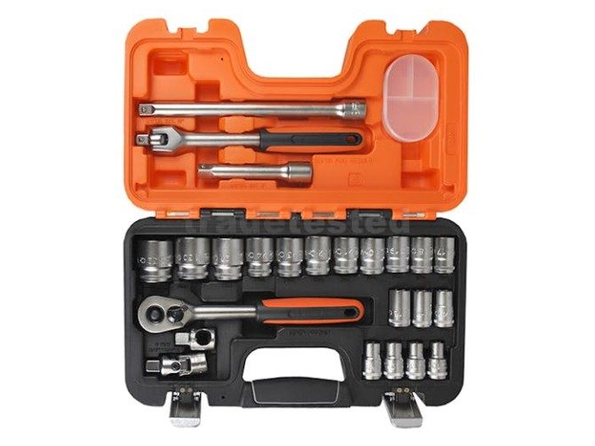 Bahco 24 Piece 1/2" Square Drive Socket Set Carousel 2
