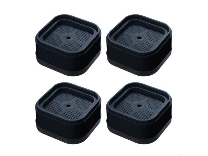 U2JC 4Pieces Stackable Washing Machine Risers Bed Lifts Adjustable Furniture Carousel 1