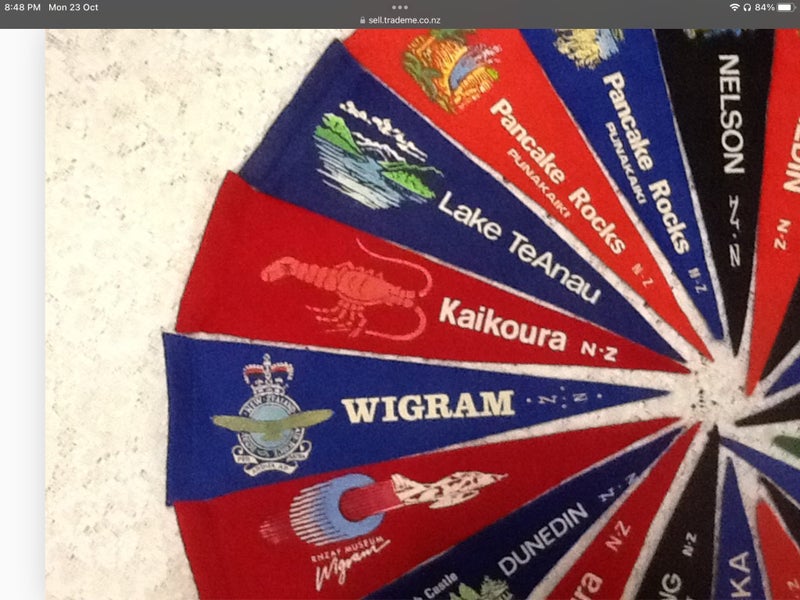 MASSIVE CAR FLAG COLLECTION 20 x Felt Aerial Flags Big Bulk Lot Cheap Pennants62982322622337111