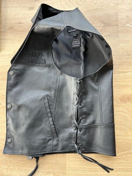 Harley Davidson Leather Vest62863220557699111