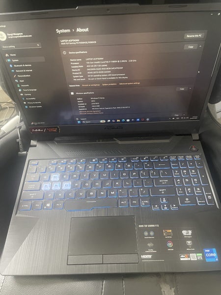 ASUS TUF GAMING LAPTOP F15 2023 MODEL.62863221945475112