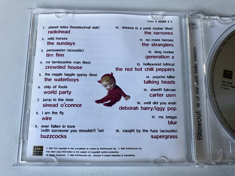 Blowout - 18 of the Best Indie Sounds CD Carousel 2