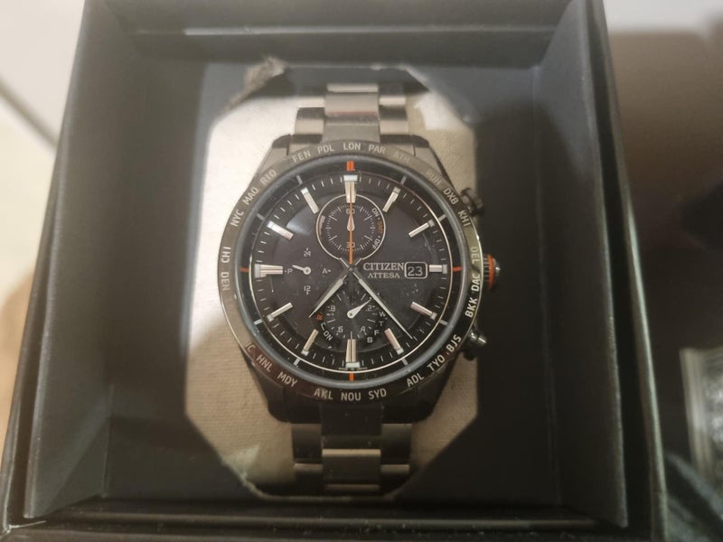 Citizen Attesa Black Dial Super Titanium62863852664833111