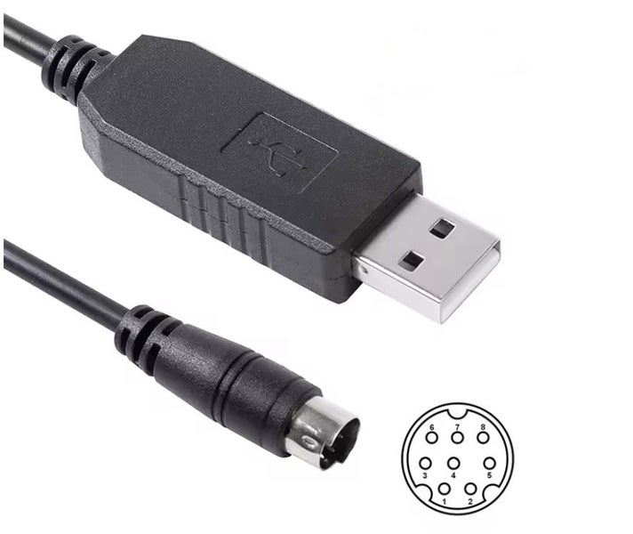 CT-62 Yaesu USB Programming Cable for FT-100 FT-100D FT-817 FT-818 FT-857 FT-897 Carousel 2