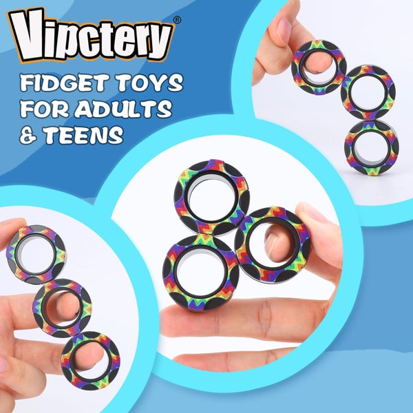 Vipctery 8Pcs Fidget Toys for Kids 8 Easter Basket Stuffers Gifts for Teens Boy Carousel 2