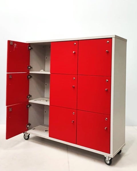 Staff Locker - 1200W x 395D x 1305H | (Used) Carousel 2