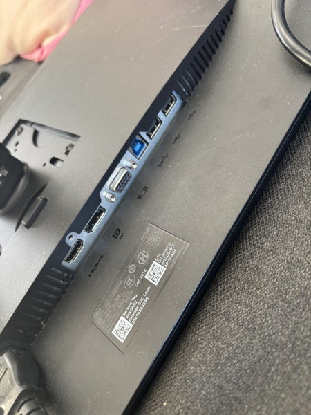 Dell P2719H with Startech.com Mount and DP to USB-C cables Carousel 2