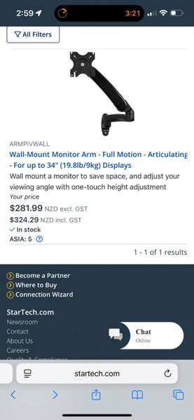Dell P2719H with Startech.com Mount and DP to USB-C cables Carousel 6