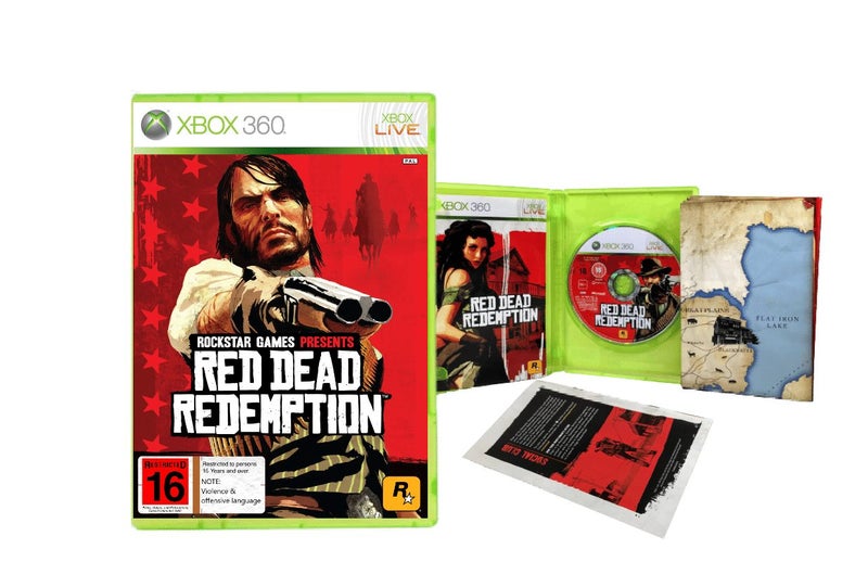 Red Dead Redemption (Xbox 360 - ORIGINAL PRINT) *INCLUDES MANUAL* Carousel 1