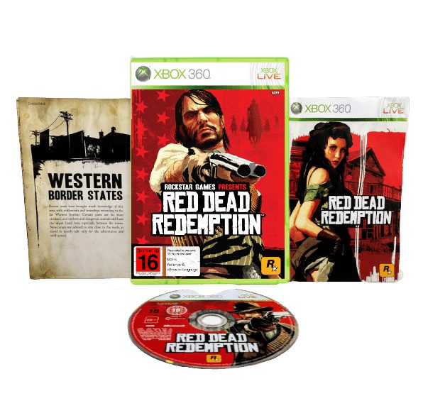 Red Dead Redemption (Xbox 360 - ORIGINAL PRINT) *INCLUDES MANUAL* Carousel 2
