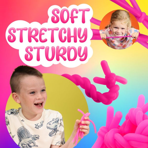 Monkey Noodles 10 Stretchy Sensory Toys for Kids and Toddlers Autism Sensory Carousel 2