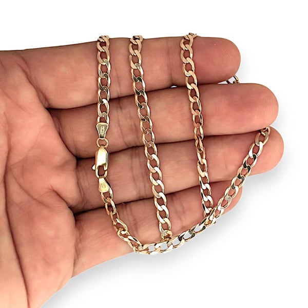 9K Gold 54cm Curb Edge Chain. R # 77162938586089475113