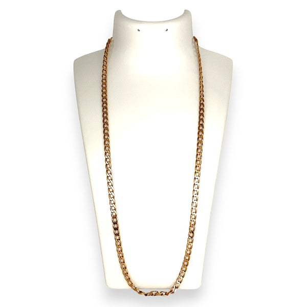 9K Gold 54cm Curb Edge Chain. R # 77162938586089475114