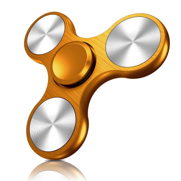 Fidget Spinners Toy Metal Stainless Steel Bearing High Speed 48 Min Spins EDC Carousel 1