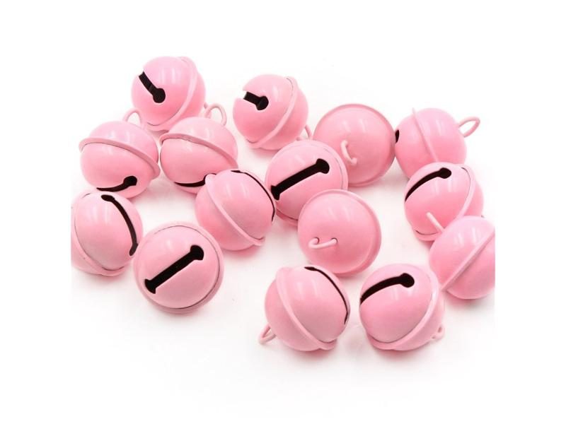 Miwayer 25Pcs Metal Jingle Bells Macaron Color 22mm For Christmas Party Crafts Carousel 1