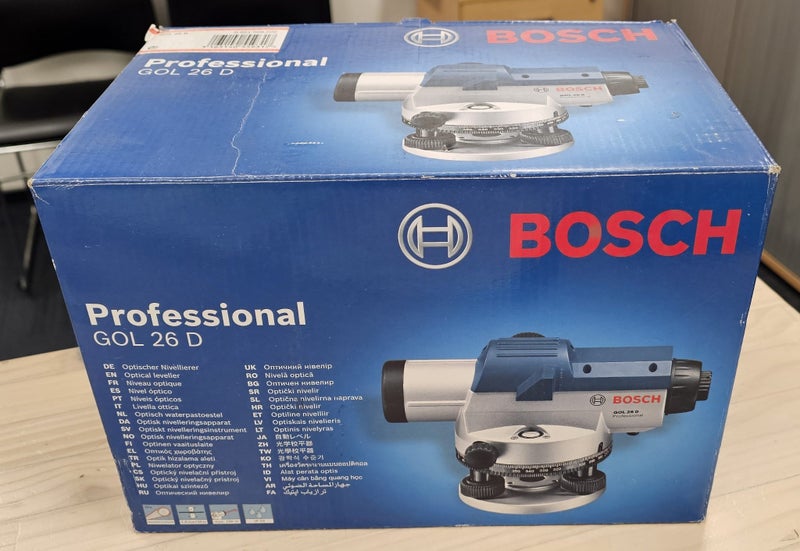 Bosch GOL 26 D PROFESSIONAL OPTICAL LEVEL - BRAND NEW @ $1R Carousel 2