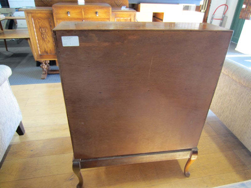 Burr Walnut & Mahogany Dropfront Desk Carousel 12