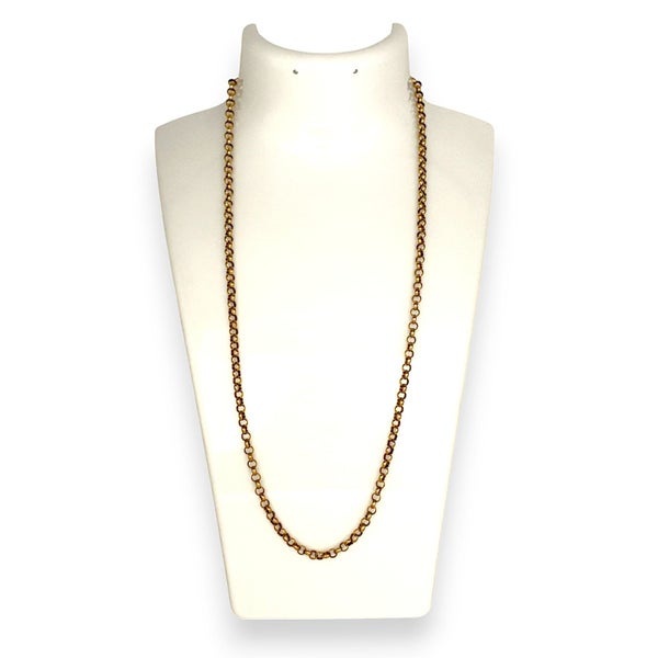 9K Gold NZ Eterna 46cm Round Belcher Chain. R # 76562938586101250114