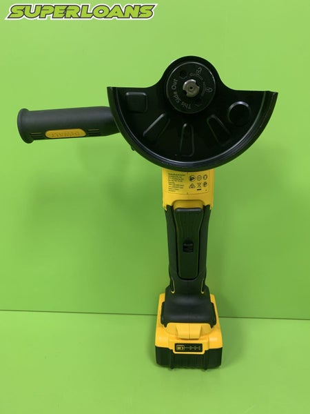 ** DEWALT ANGLE GRINDER + 5AH BATTERY ** Carousel 1