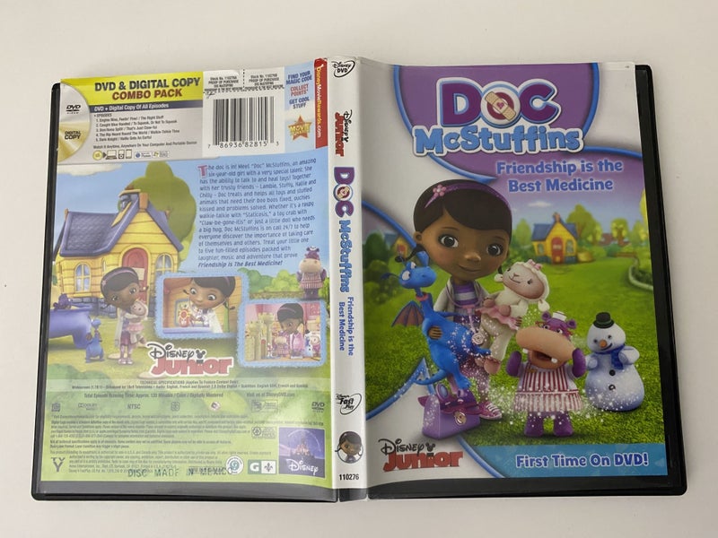 Doc Mcstuffin DVD's x3 (family) #170564498749030018111