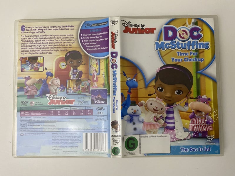 Doc Mcstuffin DVD's x3 (family) #170564498749030018112