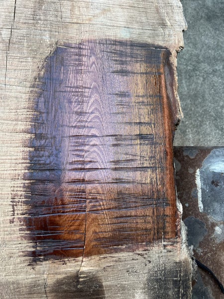 Beautiful Rata Timber Slab – Rare NZ Native Hardwood (2.75m) Carousel 1