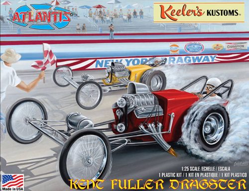 Plastic Kitset - Atlantis -1/25KeelersKent FullerDragster Carousel 1