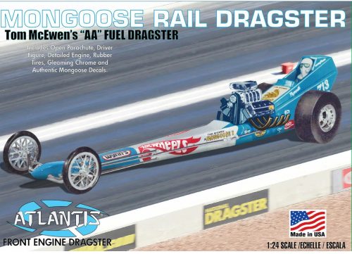 Plastic Kitset - Atlantis -1/24 TMcEwen MnGs Dragster Carousel 1