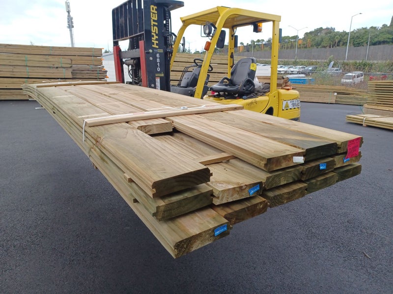 PINE RETAINING TIMBER - TG&V 180 x 42mm H4 - 87m - TS7746628668519316501118