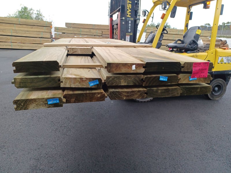 PINE RETAINING TIMBER - TG&V 180 x 42mm H4 - 87m - TS774662866851931650111