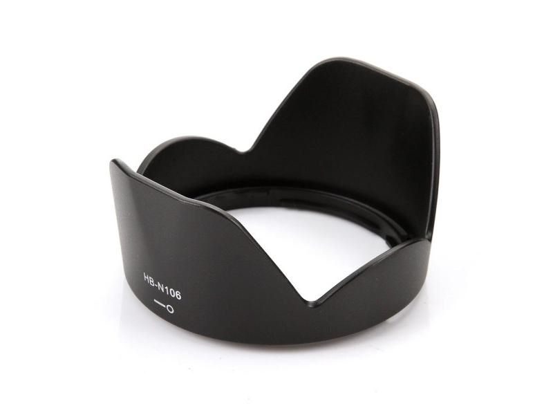Bayonet Mount Lens Hood For Nikon HB-N106 D5300 D3300 AF-P DX Nikkor 18-55mm Carousel 1