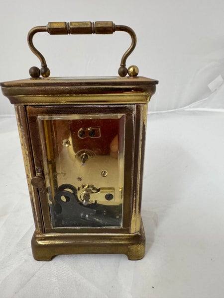 Vintage Henly Key Operated Carriage Clock (21202)62933730266370113