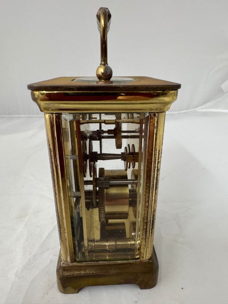 Vintage Henly Key Operated Carriage Clock (21202)62933730266370114