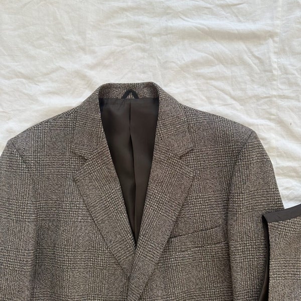 Vintage 1970s Paul Henry Rembrandt Tweed Pure Wool Three Piece Suit NZ Made Carousel 2