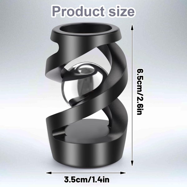 Upgraded Fidget Toys Adult Kinetic Spinning Desk Toys Kinetic Optical Illusion Carousel 2