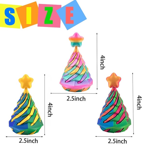 3 Pack Spiral Cone Fidget Toy Pyramid Passthrough Sculpture Mini Cones Pass Th Carousel 2