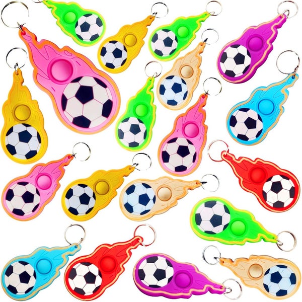 24 Packs Mini Backpack Pop Fidget Bubble Toys Bulk Sport Classroom Students Pri Carousel 3