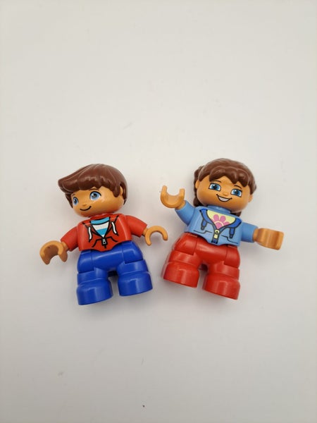 DUPLO LEGO - Figures 2 x CHILDREN Figures Carousel 2